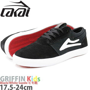 JC LbY OtB 17.5-24cm Lakai Griffin Kids Black/White Suede XP{[ XP[g{[h V[Y q V[[X RC XPV[ Xj[J[  ubN XG[h XP[g{[h 