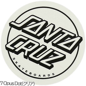 サンタクルーズ スケボー ステッカー ドットロゴ 8x8cm Santa Cruz Dot Logo Sticker シール デカール スケートボード スケボーステッカー 人気 ブランド おすすめ