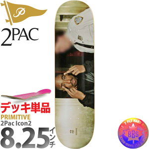 �y���X�g1�{�z �v���~�e�B�u ��8.25�C���`�� �X�P�{�[ �f�b�L Primitive Skateboards 2Pac Icon2 Deck �c�[�p�b�N �A�C�R��2 BBS MFG/Generator�А��� �J�i�f�B�A�����C�v�� 7PLY �J�b�g�o�b�N