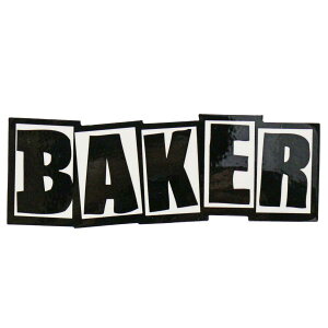 xCJ[ XP{[ XebJ[ uhS 12.5x4.5cm Baker Brand Logo Sticker V[ fJ[ XP[g{[h XP{[XebJ[ lC uh 