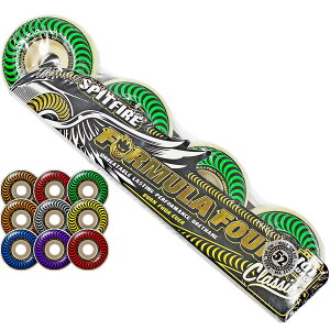 Xsbgt@CA F4 101D Classic 505152535455565860mm XP{[ EB[ Spitfire Skateboard Wheels Formula Four Natural XP[g{[h NVbN n[hEB[ i`  d ^C