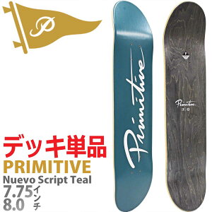v~eBu 7.758.0C` XP{[ fbL Primitive Nuevo Script Teal Deck XP[g{[h kG{XNvg eB[ n[hbNCv 7PLY Ki