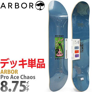 A[o[ 8.75C` XP{[fbL v G[XyJ JIX Arbor Skateboards Pro Ace Pelka Chaos 7PLY Deck vFf XP{[ XP[g{[h JifBACv 7PLY