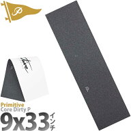 プリミティブ スケボー デッキテープ 9x33インチ Primitive Core Dirty P Grip Tape コアダーティーピー…