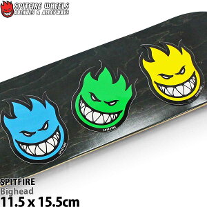 �X�s�b�g�t�@�C�A �X�P�{�[ �X�e�b�J�[��Spitfire Bighead Sticker��11.5x15.5cm���r�b�O�w�b�h ���S �X�P�[�g�{�[�h �X�P�{�[�X�e�b�J�[ �l�C �u�����h ��������