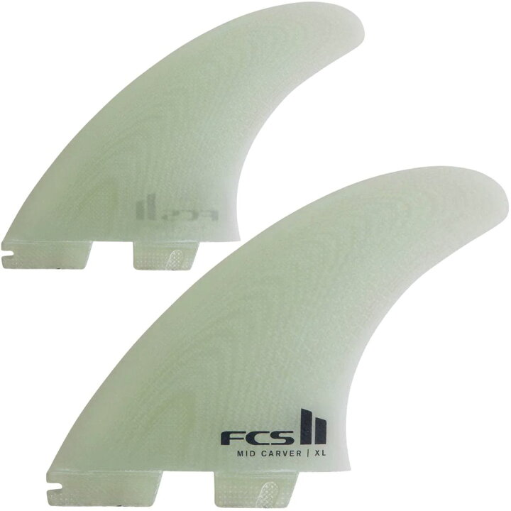 楽天市場】fcs74129 FCS II MID CARVER 2 + 1 FIN SET フィン ショート 
