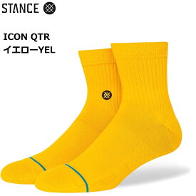 Stance スタンス 靴下 アイコン クォーター ICON QUARTER Icon QTR サイズ 22-29cm 靴下 誕生日 プレゼント 大人 高級品 正規代理店 ギフト 男性 彼氏 プレゼント 贈り物 スタンスソックス