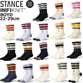 【ポイント5倍UP】Stance ソックス スタンス Boyd ST 靴下 Stance Socks ARCHIVES 25.5-29cm 22(21)-24.5cm 男性 女性 子ども ギフト 男性 彼氏 プレゼント 贈り物 普段履き スタンスソックス ゴルフ ゴルフソックス 厚手 スポーツ トレーニング