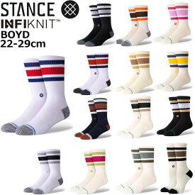 Stance スタンス Boyd ST インフィニット 靴下 永久保証 Stance Socks ARCHIVES 25.5-29cm 22(21)-24.5cm 男性 女性 子ども ギフト 男性 彼氏 プレゼント 贈り物 普段履き スタンスソックス