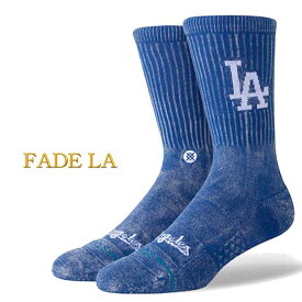 Stance Fade MLB メジャーリーグ 野球 スタンス フェード 靴下 Stance Socks メンズ 25.5-29cm ギフト 男性 彼氏 プレゼント 贈り物 普段履き ロサンゼルスドジャース ニューヨークヤンキース サンディエゴパドレス スタンスソックス