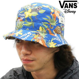VANS × Disney Undertone Bucket Hat ヴァンズ バンズ ディズニー ジャングル・ブック アンダートーン バケットハット オフザウォール スケートボード スケボー スケート ストリート メンズ ファッション 花柄 帽子