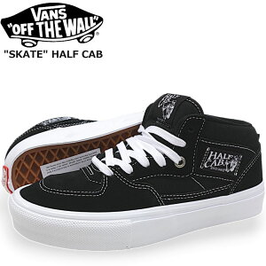 USA oY n[tLu XEF[h V[Y Vans HALF CAB SKATE Black/White 23.5 26 26.5 27.5cm XP[g{[h XP{[ XP[gf NVbN Y fB[X