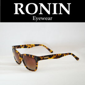 Ronin Eyewear サングラス ロニンアイウエア Deluxe M.べっ甲色/Gradation P.Lens スケボー サーフィン限定品