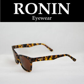 Ronin Eyewear サングラス ロニンアイウエア Deluxe M.べっ甲色/Brown P.Lens スケボー サーフィン限定品