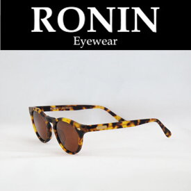 Ronin Eyewear サングラス ロニンアイウエア DKM M.べっ甲色/Brown P.Lens スケボー サーフィン限定品