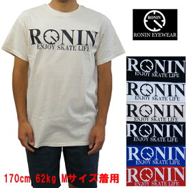 Ronin Eyewear ロニンアイウェアー ENJOY SKATE LIFE S/Sleeve Tee スケボー スケート サングラス ロニン アイウェアー Tee Tシャツ
