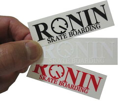 ロニン スケボー ステッカー 8cm×2.5cm Ronin Eyewear Skate ロニンアイウェアースケート OG Logo Ronin Stiker スケートボード スケボー スケート
