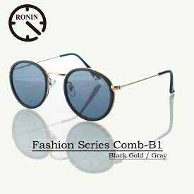 Ronin Eyewear サングラス ロニンアイウエア UVカット Fashion Series NO5126-11 Comb-B1 Black Gold/Gray