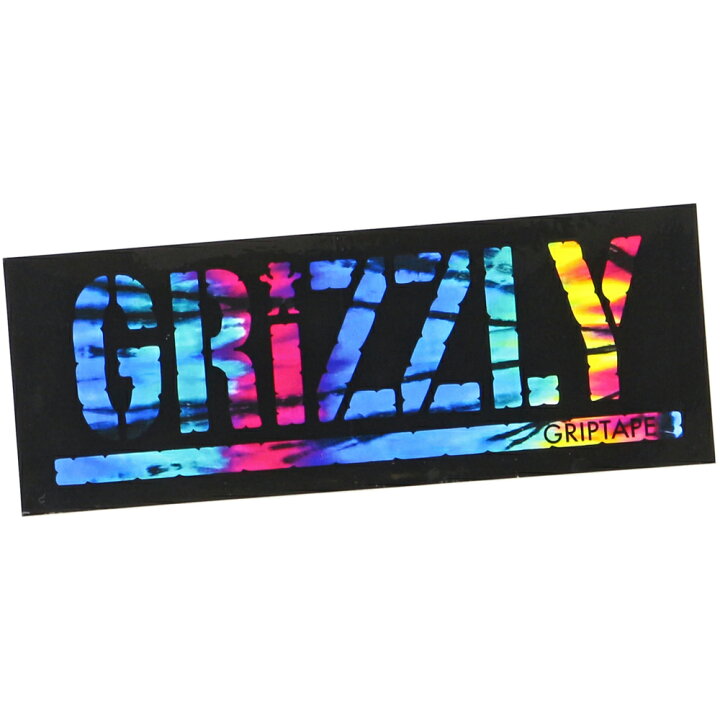 楽天市場 スケートボード スケボー スケート ステッカー Grizzly Og Stamp Xl 約7 5x 5cm グリズリー シール クマ ベアー 熊 スケートボード専門店カットバック