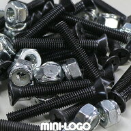 ミニロゴ ハードウェア スケボー パーツ 部品 プラス ボルト ナット 8本 セット Mini Logo Hardware Set …