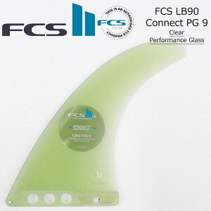 FCS II SINGLE PG LONGBOARD FIN LB9.0 PERFORMANCE GLASS CLEAR tB O GtV[GX2 FCStB FCS2 VO LB 1 ptH[}XOX