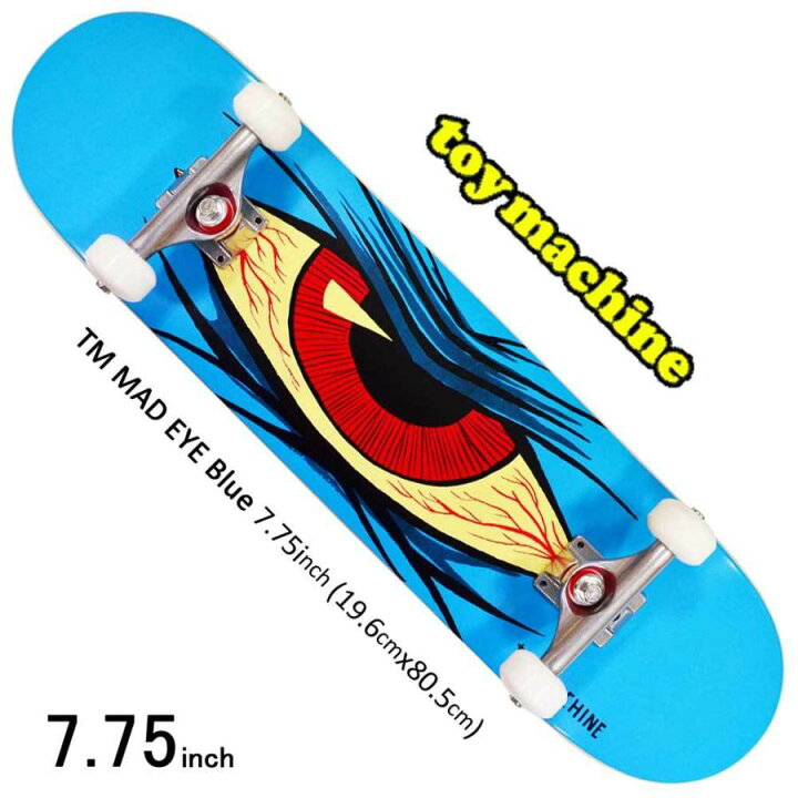 楽天市場】トイマシーン │7.75│7.875│ スケボー コンプリート Toy 