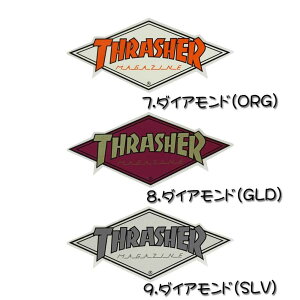 Thrasher �X���b�V���[ �X�e�b�J�[ �V�[�� [1������] �X�P�{�[ �X�P�[�g�{�[�h �X�}�z �� �o�C�N �w�����b�g �X�m�[�{�[�h �T�[�t�{�[�h �X�[�c�P�[�X �L�����[�o�b�O �{�g�� �h�� ���������� 