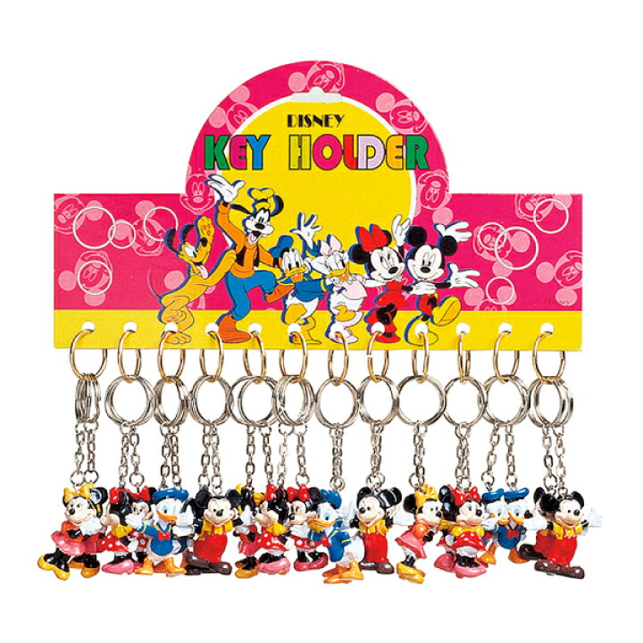楽天市場】キーホルダー ディズニー No.3 24個セット キャラクター 鍵 
