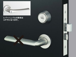 MIWA レバーハンドル錠 U9 LA51-1 BS 64 DT 33~41