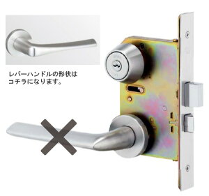 MIWA 木製ドア用レバーハンドル錠 U9 WLA51-1 BS 64 DT 33~41