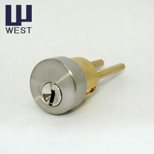 扉厚58.5mm用WEST 916リプレイスシリンダー PPA4G2タイプ  玄関 主な使用住宅:セキスイハウス などウエスト防犯対策 02P09Jul16