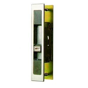 注:外鍵なし WEST製 アルミサッシ 召合せ 内締錠 KH-2内 キーなし 引き戸 主な使用サッシ:YKK, 不二, 神鋼 など KH2内 引戸 引違戸