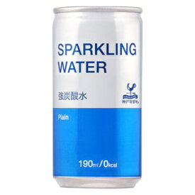 神戸居留地 スパークリングウォーター 190ml缶×30本入 (送料無料) 炭酸飲料 無糖