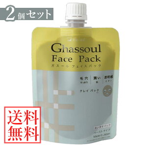 ナイアード ガスール フェイスパック 170g 2個セット (メール便送料無料) ナイアード ガスール フェイス パック モロッコ 溶岩 クレイ ペースト 保湿