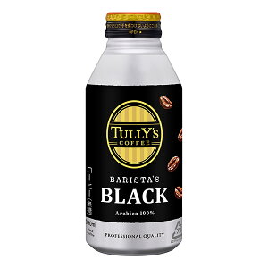 ɓ ^[YR[q[ oX^YubN 390ml×24{ () TULLY'S COFFEE BARISTA'S BLACK ʃR[q[ ubNR[q[ 