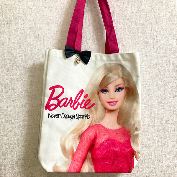 Barbie　バービー♪ トートバッグフューシャピンクやっぱ女子力にはBarbieでしょ☆ | ＣＵＴＥ　ＢＥＡＵＴＹ楽天市場店