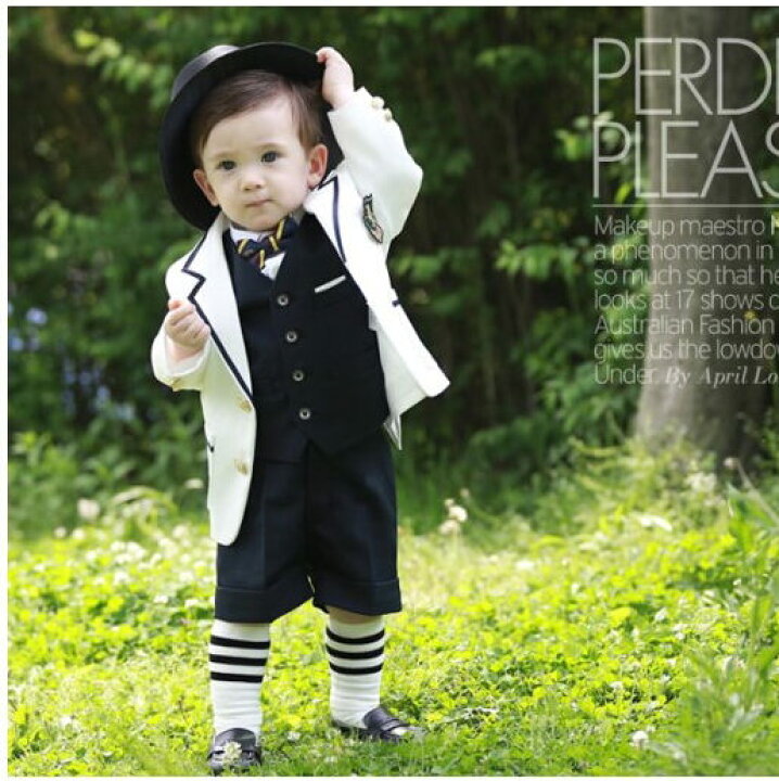 楽天市場 子供スーツ 男の子 送料無料 子供タキシード お買い得 6点セット ジャケット ブラックベスト シャツ 蝶ネクタイ 半ズボン ホワイト靴下 子供服 赤ちゃんスーツキッズ ベビー フォーマル 80 90 100 110 1 130 140 Et072z Cute Family