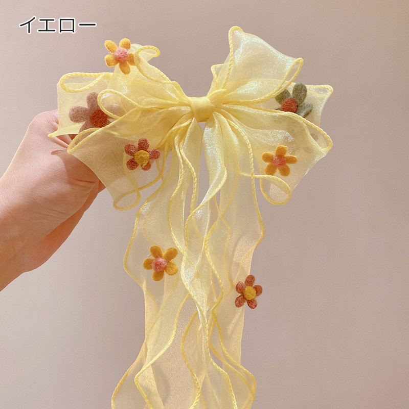 楽天市場】リボンヘアピン 6個セット 韓国子供服 髪飾り へアクリップ