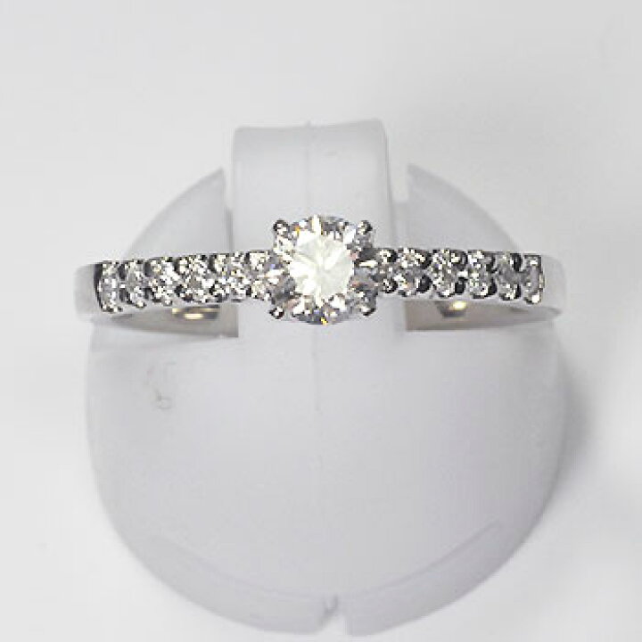 楽天市場】婚約指輪 プラチナ・ダイヤモンド0.45ct（SIクラス・鑑別書 