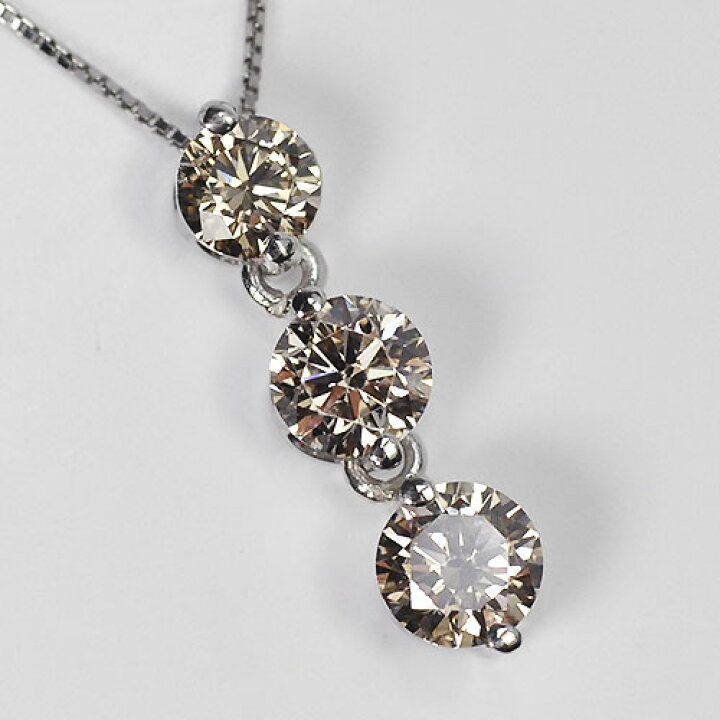 楽天市場】ダイヤモンド ネックレス プラチナ・ダイヤモンド1.0ct（VS 