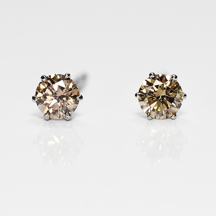 楽天市場】プラチナ ダイヤモンド ピアス VSクラス H&C 0.16ct Pt900 