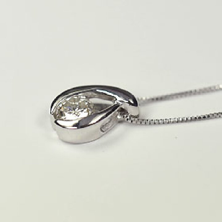 楽天市場】ダイヤモンド ネックレス 鑑定 付 K10WG・ダイヤ0.2ct（SI 