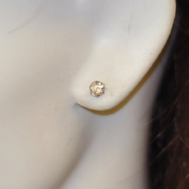 楽天市場】プラチナ ダイヤモンド ピアス 1カラット 一粒 プラチナ 