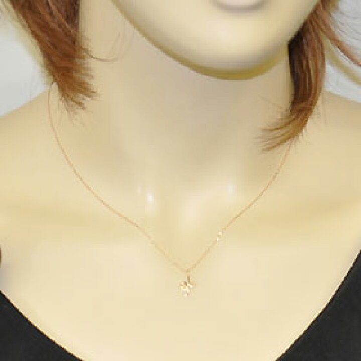 楽天市場】【あす楽対応】【即納】【イニシャルネックレス】K10PG 