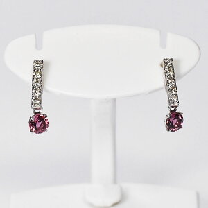 �y���K�i�z�V���O���_���V���O�X�g�[�� Pt900 �s���N�g���}���� �_�C�������h0.1ct �s�A�X �v���`�i �N���X�t�H�[�y�_���V���O�X�g�[���z