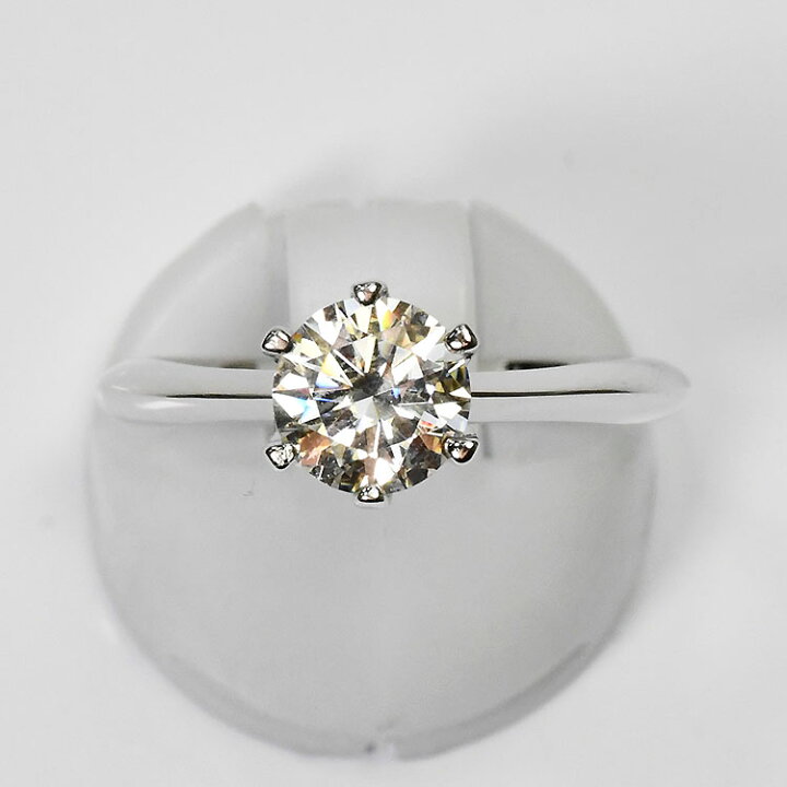 楽天市場】憧れの1カラット 1.0ct Dカラー VVS Exellent リング 指輪 6