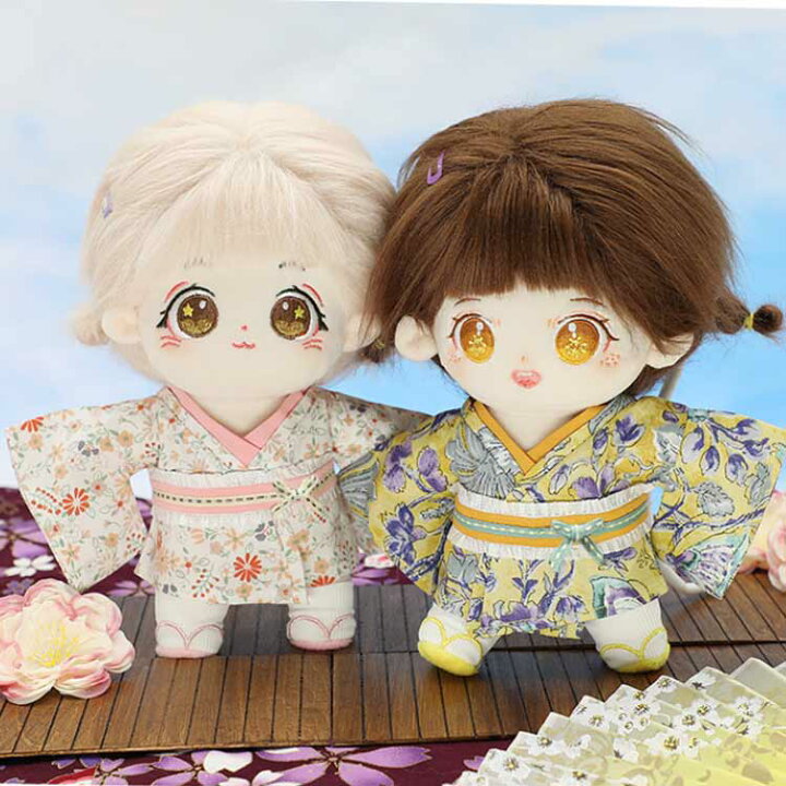 楽天市場】 七五三 人形服 振袖 浴衣＋帯 20cm ぬいぐるみ用 