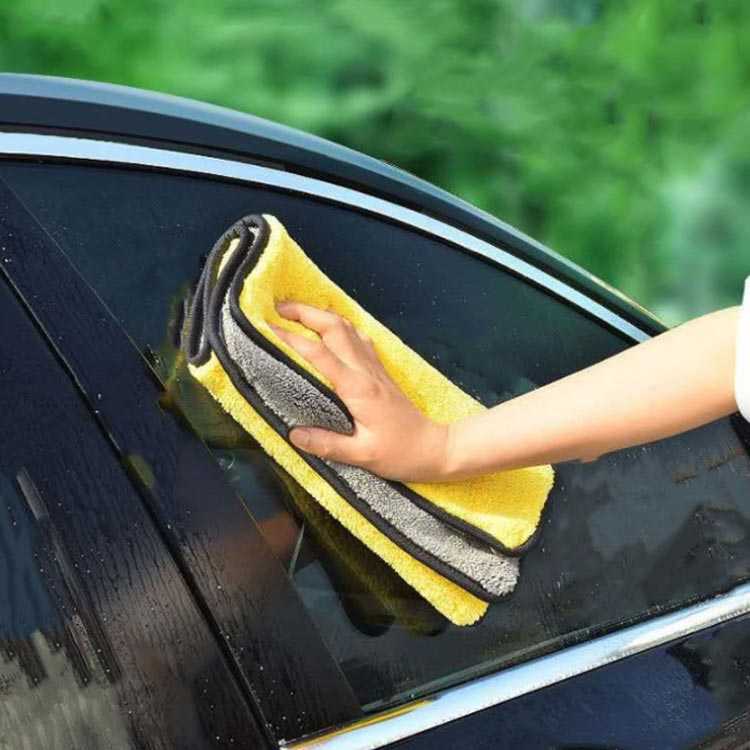 洗車タオル　ブルー　青　１0枚　マイクロファイバークロスタオル　厚手　洗車　掃除