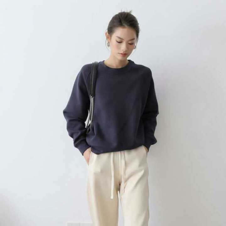 ユニクロ公式 | ソフトニットフリースクルーネックT 毎日快適に過ごせる、無地フリースクルーネック長袖カジュアルスウェットシャツトップスソフトプルオーバーブラウス