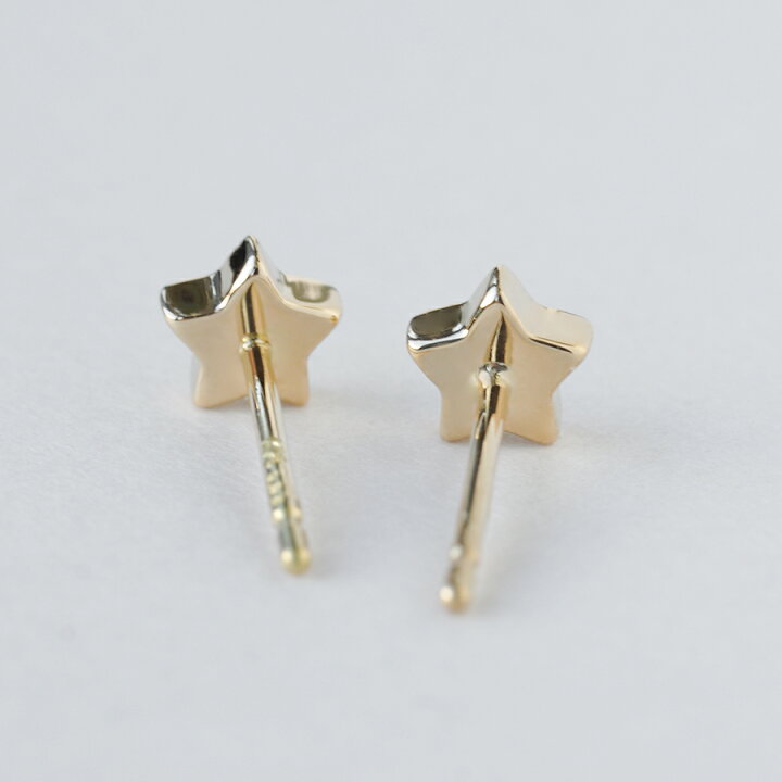 楽天市場】K18 スターピアス ダイヤモンド 星 ピアス ルビー 18金 